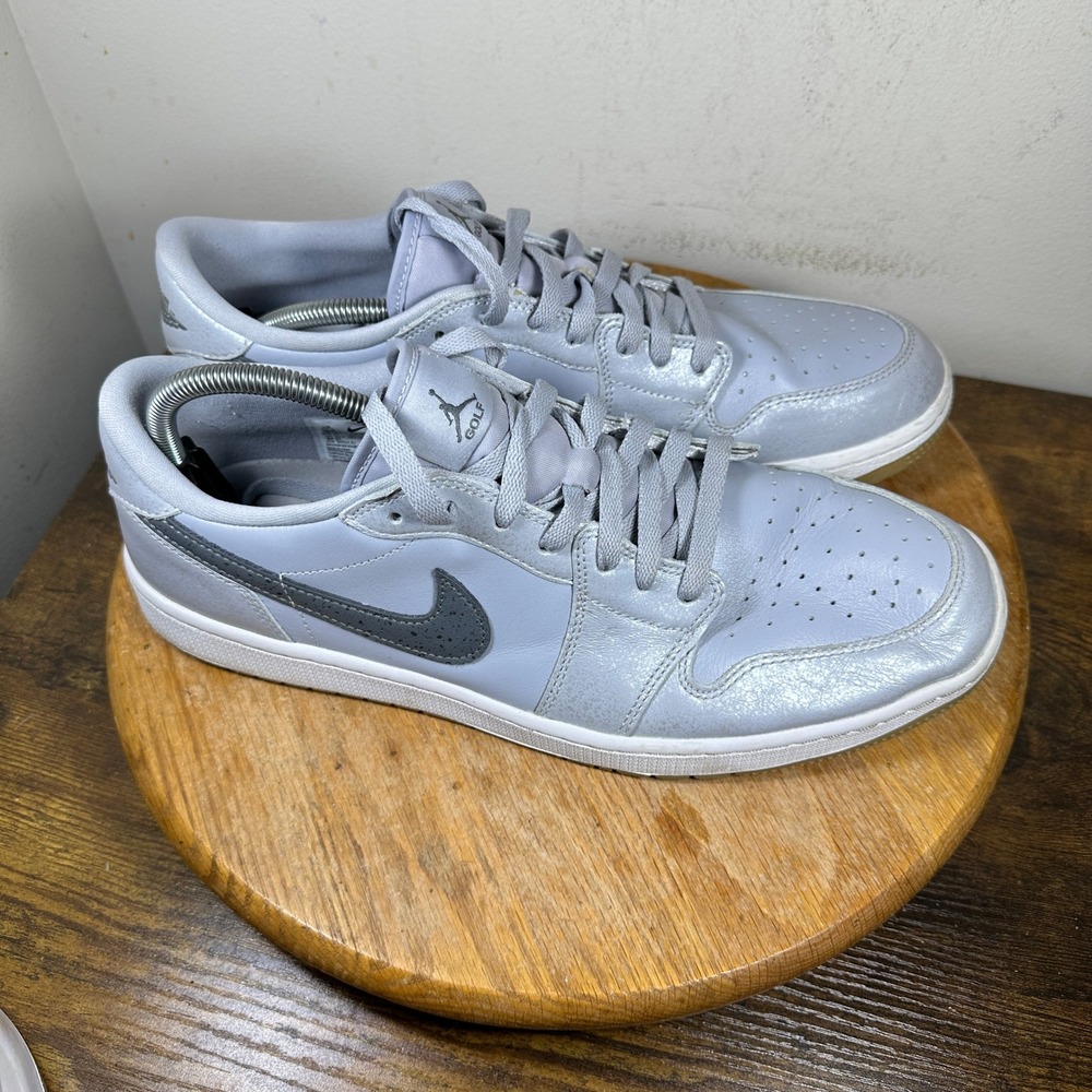 Nike Air Jordan 1 Low Golf Wolf Grey Men Shoes DD9315-006 Grey White Size 12.5